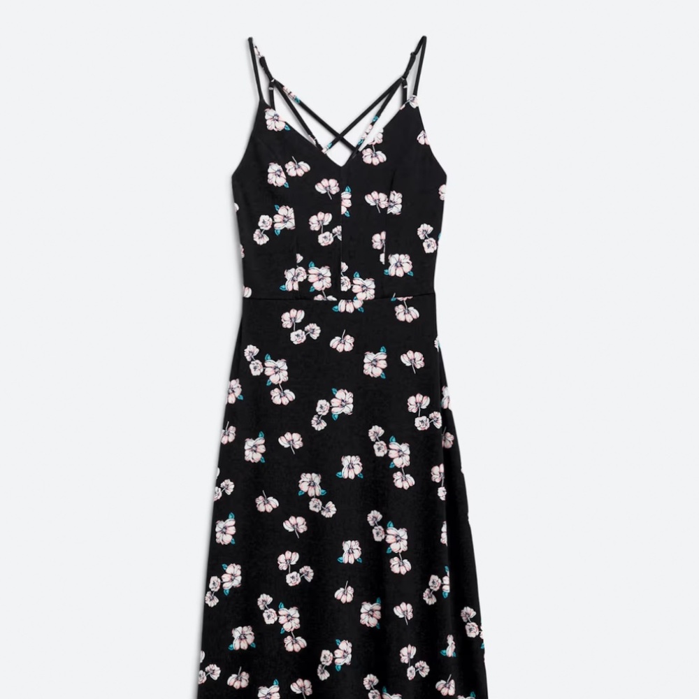 Alisha Knit Strappy Back Maxi Dress